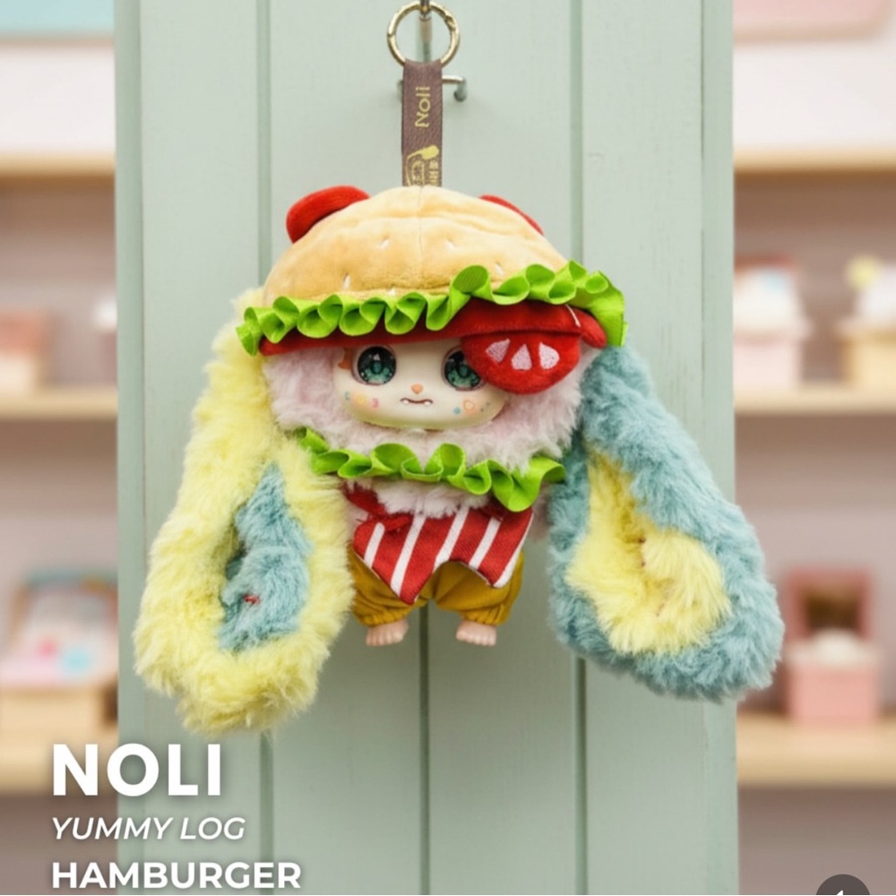 Noli Yummy Log plush bag charm